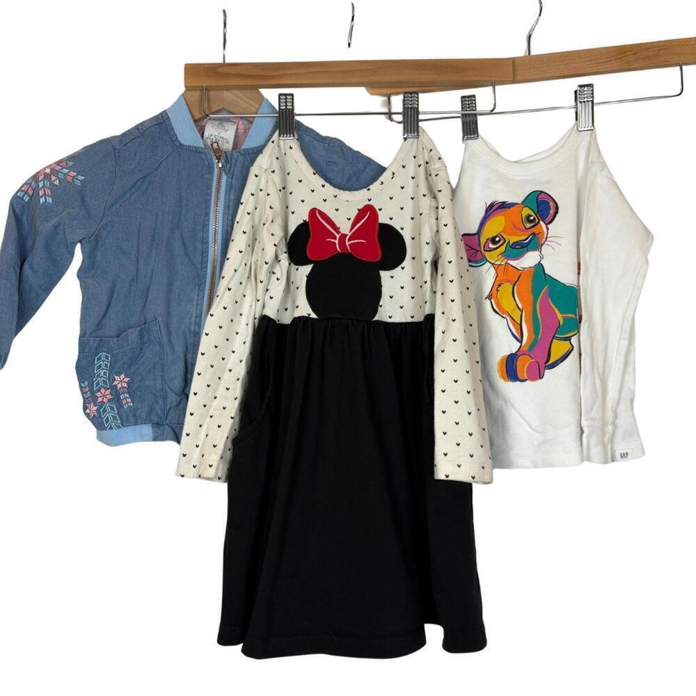 Disney 3t Bundle with Hanna Anderson Skater Dress